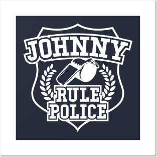 Johnny Rule Police Posters and Art